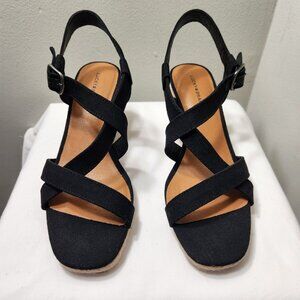 Lucky Brand Wedges Women Mytila Espadrille Wedge Sandals  Size 9.5 M Black 5
